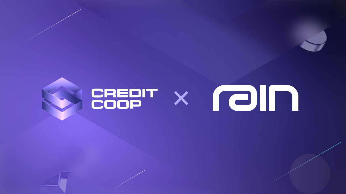 Credit Coop and Rain Partner to Leverage Blockchain for Real-Time Payments  Financing