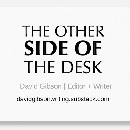 THE OTHER SIDE OF THE DESK