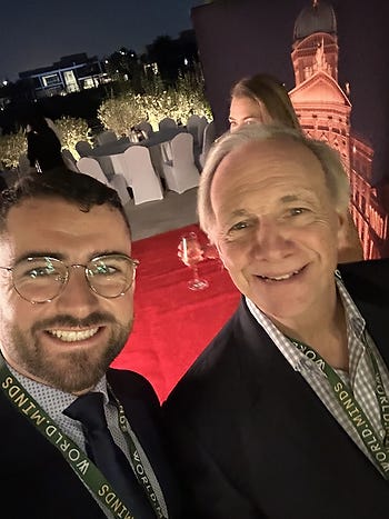 Stephen and Ray Dalio image