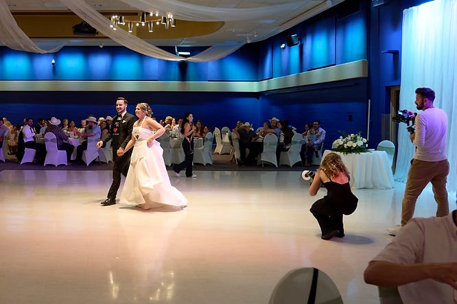 Successful Event Photographers quickly capture important moments and people.