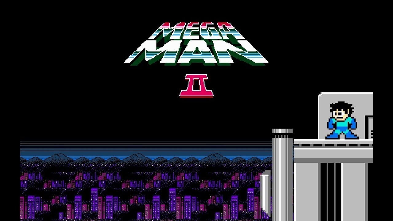 MegaMan II - Title Screen (NES) MegaMan II - Title Screen (NES)