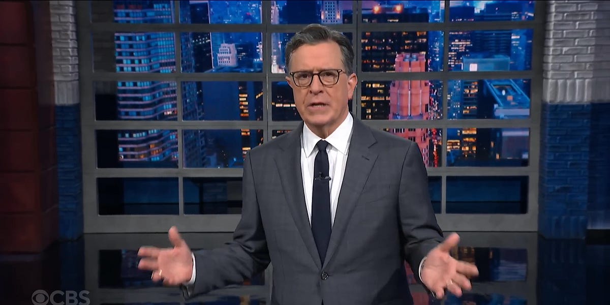 STEPHEN COLBERT'S OPENING MONOLOGUE OCTOBER 23RD 2025