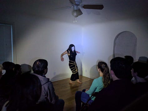 Multiple images of the same room transformed for different events.