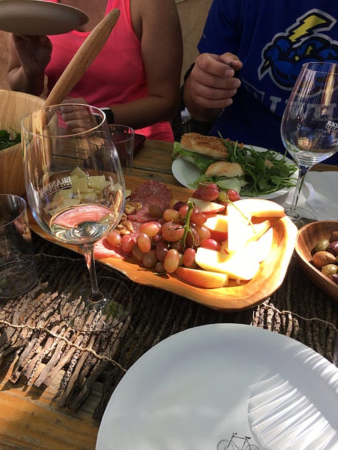 Highlights of a California Coast Wine Country Cruise on Princess Cruises including the wine country bike ride in Santa Barbara, wine tasting in Napa Valley, and sail away views of the Golden Gate Bridge..