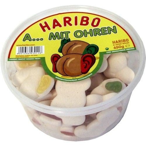 Haribo & # 34; A ... with ears & # 34;  Jar 650g