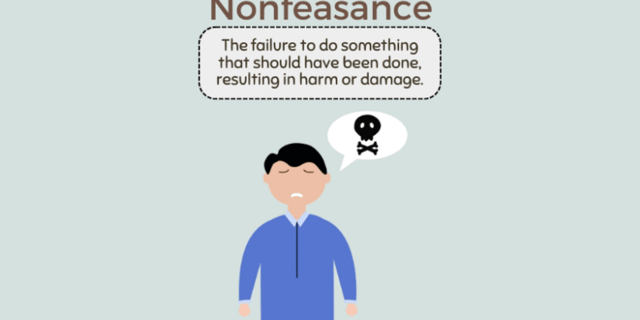 NOTICE OF NONFEASANCE