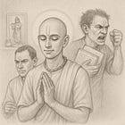 Devotional service is often performed under the three modes of material nature