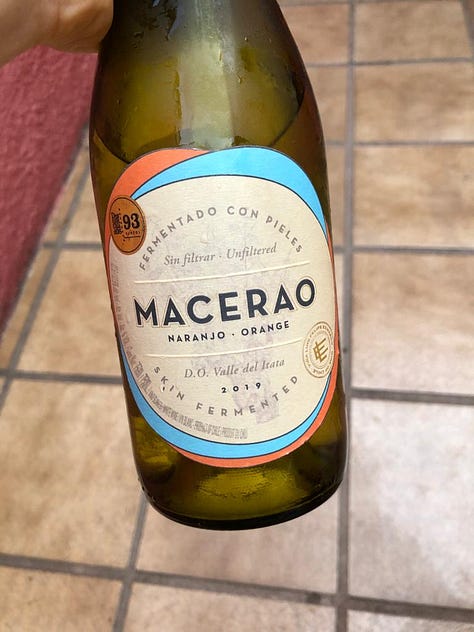 era dos ventos clarete clos de luz garnacha macerao