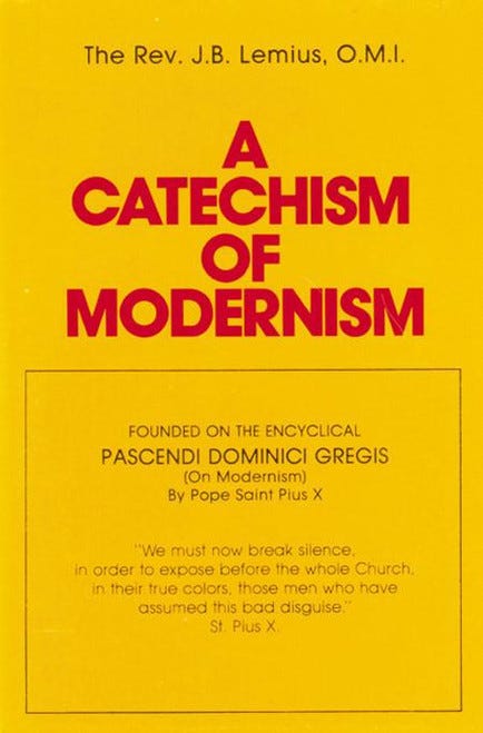  A Catechism of Modernism 