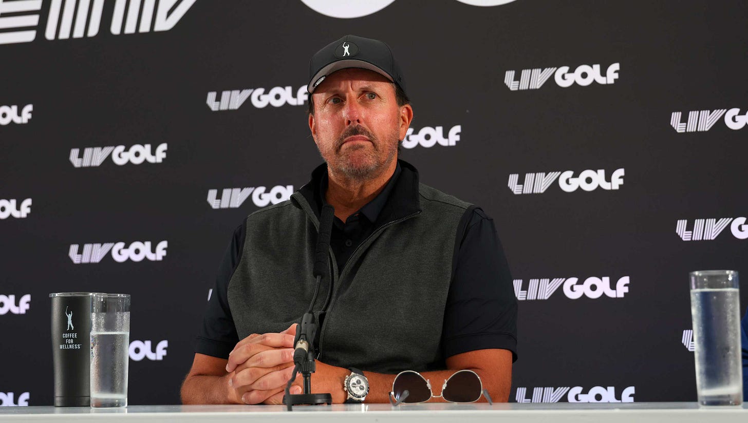 Phil Mickelson, Bryson DeChambeau lead group of 11 LIV golfers suing PGA  Tour for antitrust practices | Golf News and Tour Information | Golf Digest