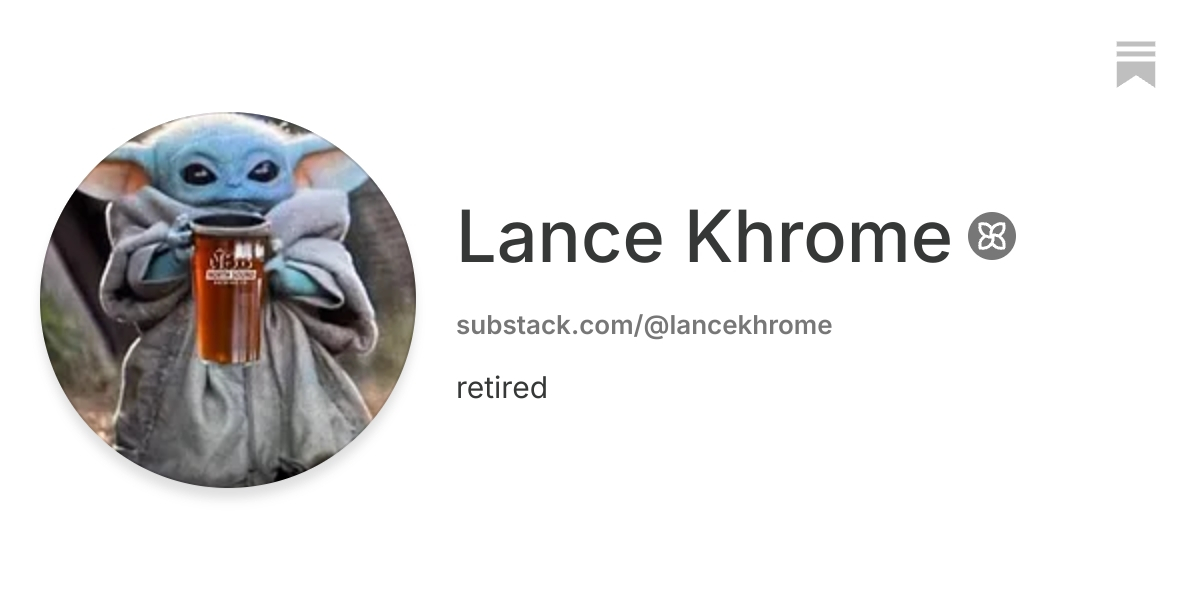 Lance Khrome | Substack