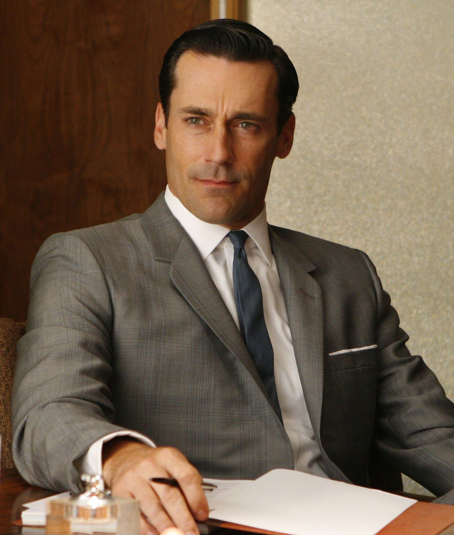 Don Draper's Gray Plaid for Summer, Part 1: 1960 » BAMF Style