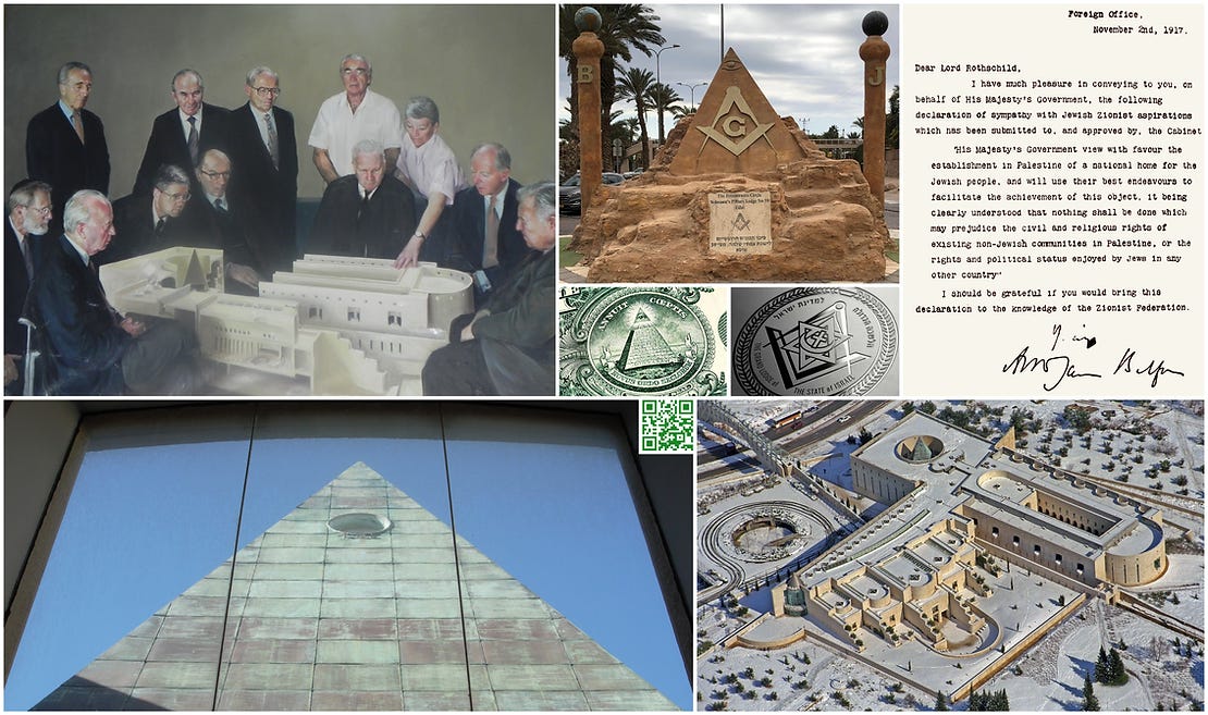 Illuminati Masonic Symbolism Is Physically Embodied In Israel, Stemming From Its Ashkenazi Khazarian Inception Illuminati Masonic Symbolism Is Physically Embodied In Israel, Stemming From Its Ashkenazi Khazarian Inception