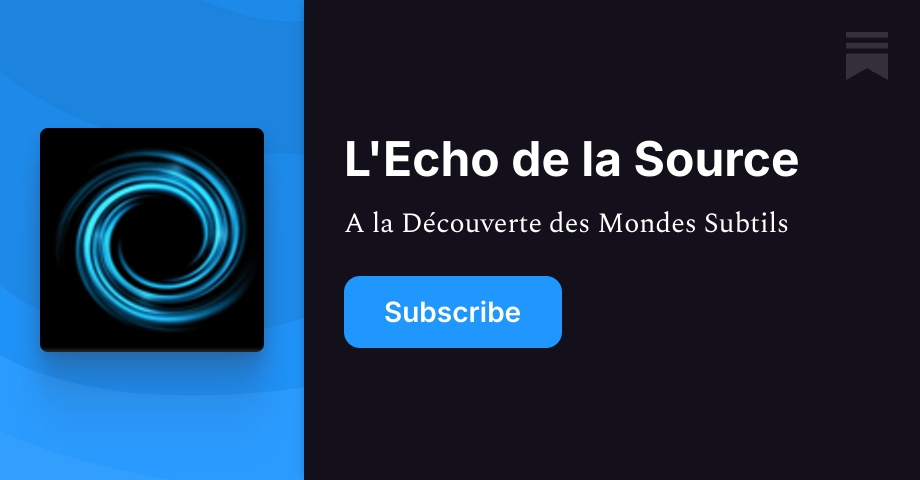 L'Echo de la Source | Olivier | Substack