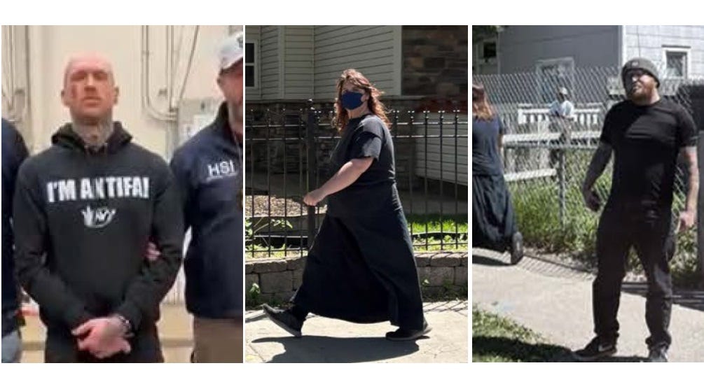 Three DOJ photos of people arrested in Minnesota: Three DOJ photos of people arrested in Minnesota: