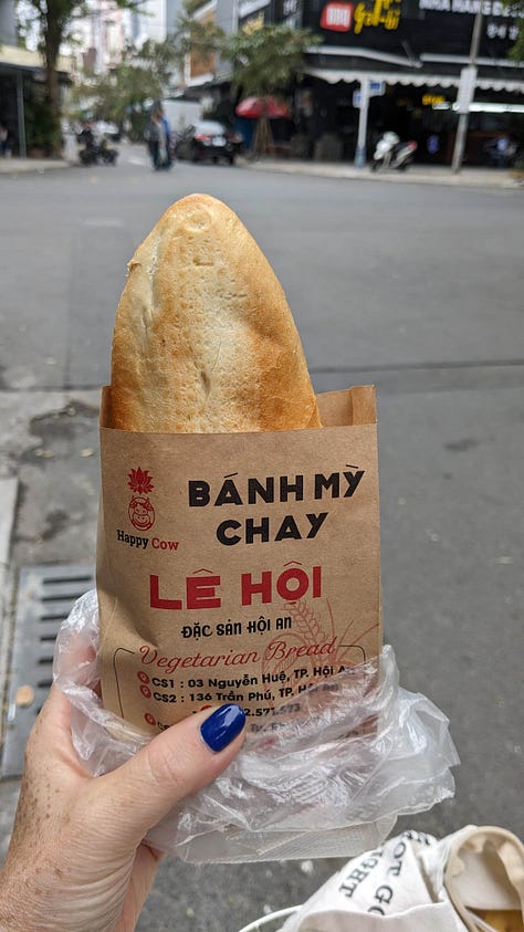 assorted bánh mì sandwiches