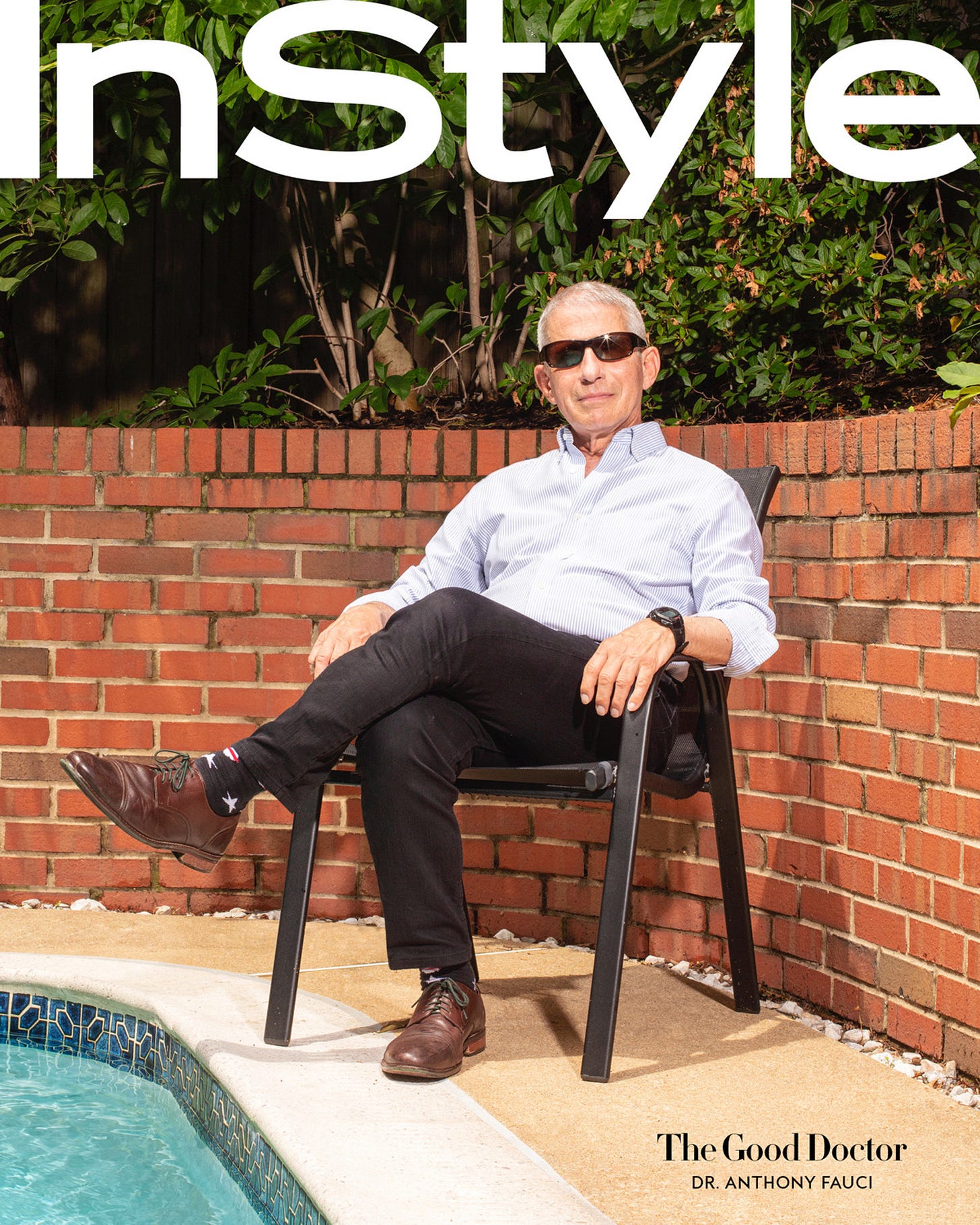 Dr. Anthony Fauci ditches the mask for magazine photo shoot