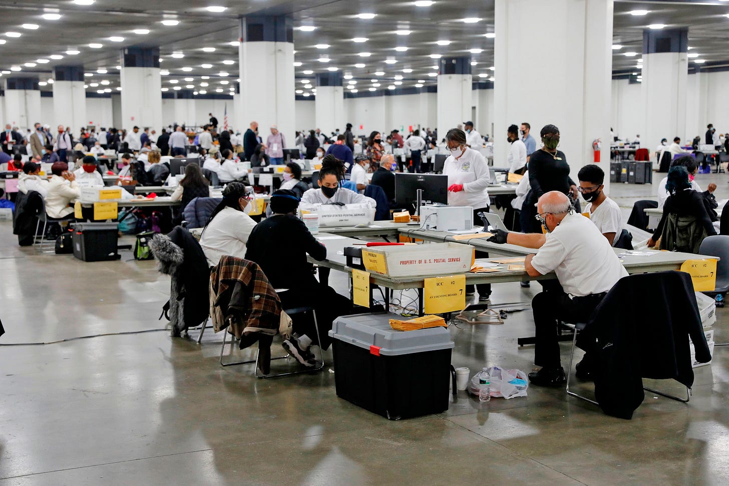 Judge rules against challengers in Detroit vote counting case