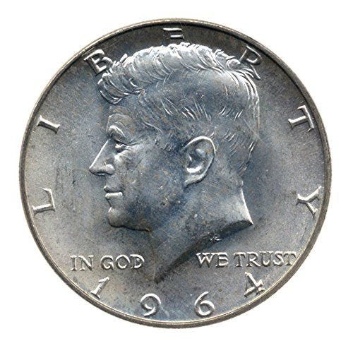 90% Silver John F. Kennedy Half Dollar JFK Circulated Better Than Half Dollar Fine