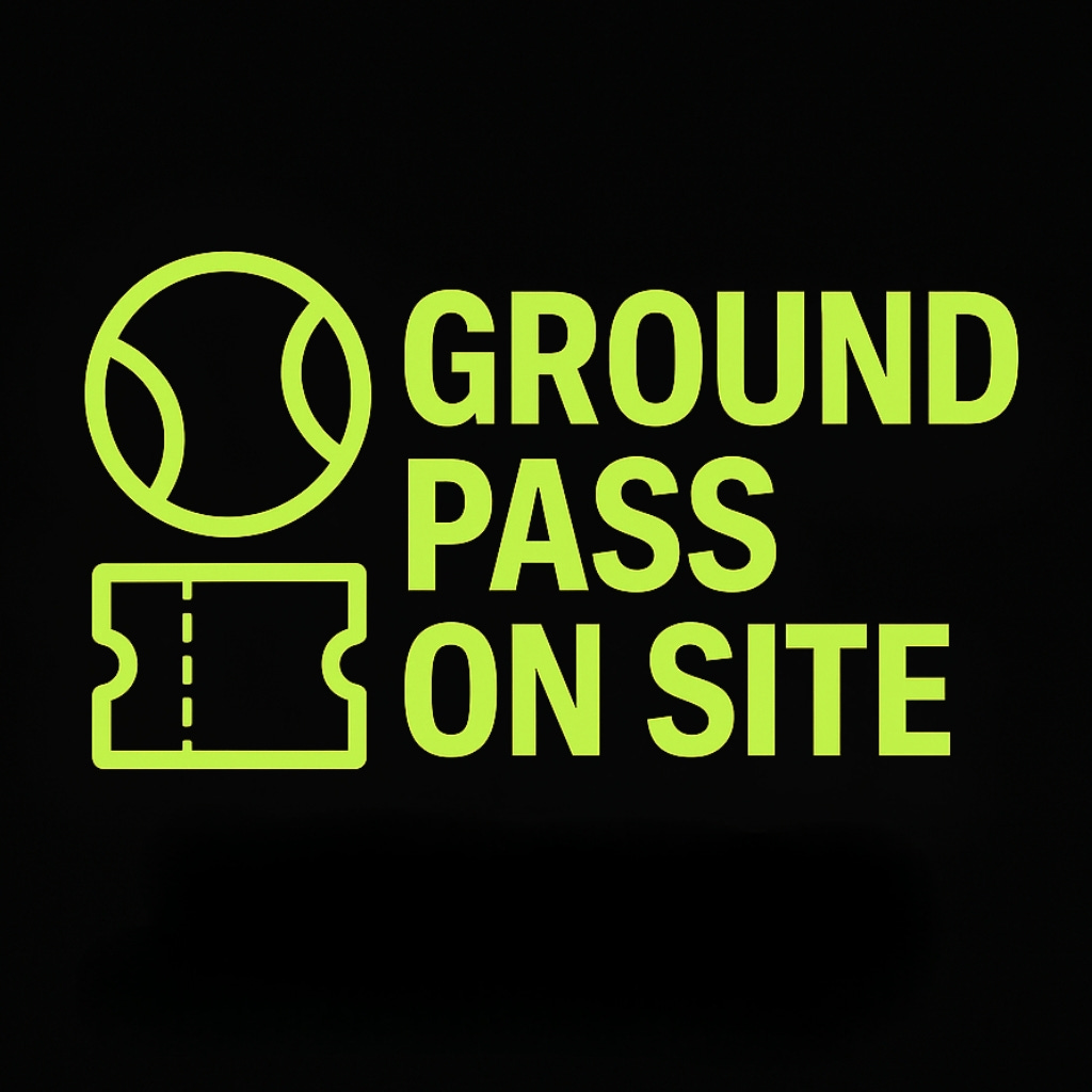 Ground Pass On-Site \ud83c\udfbe