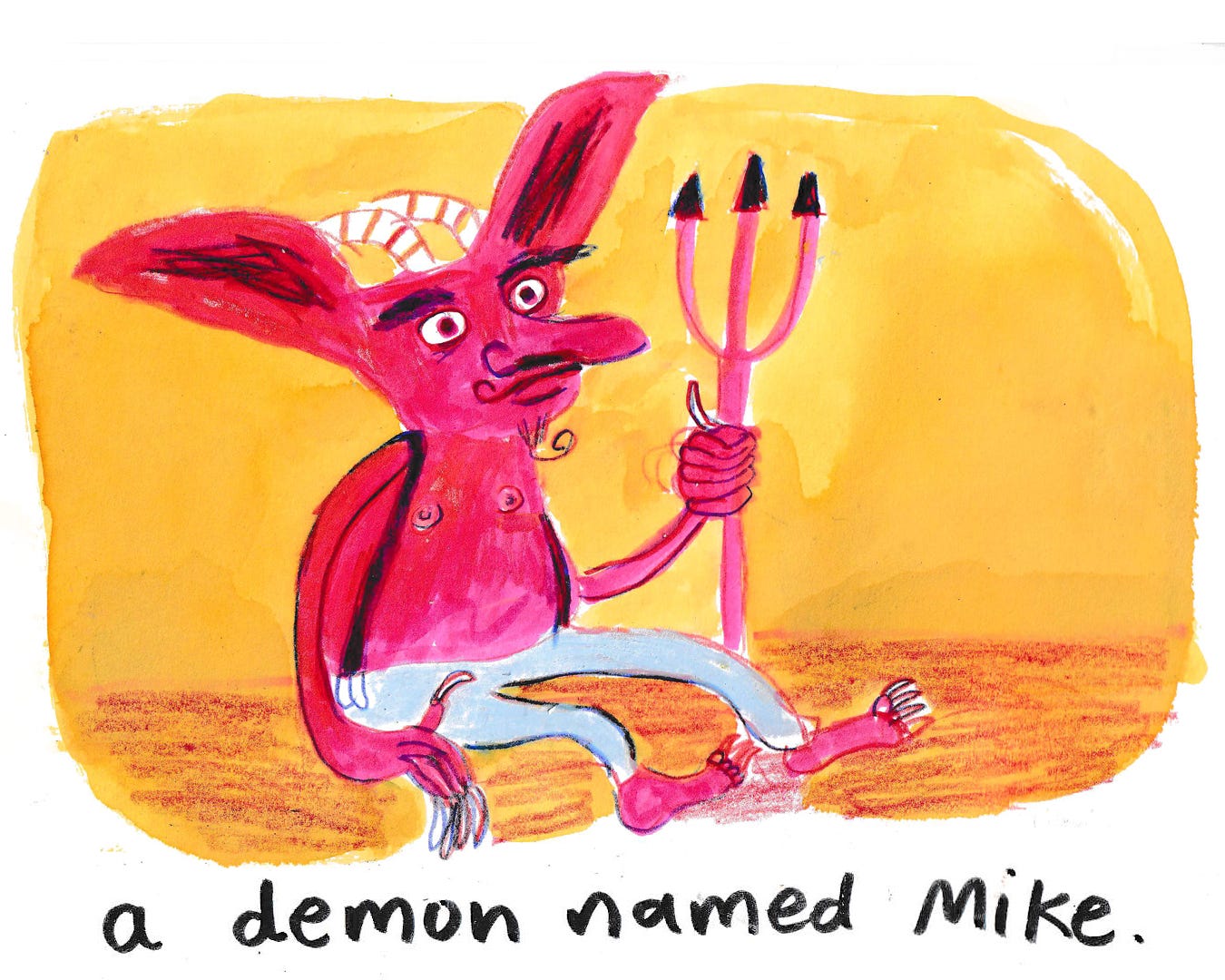 demon illustration by Beth Spencer