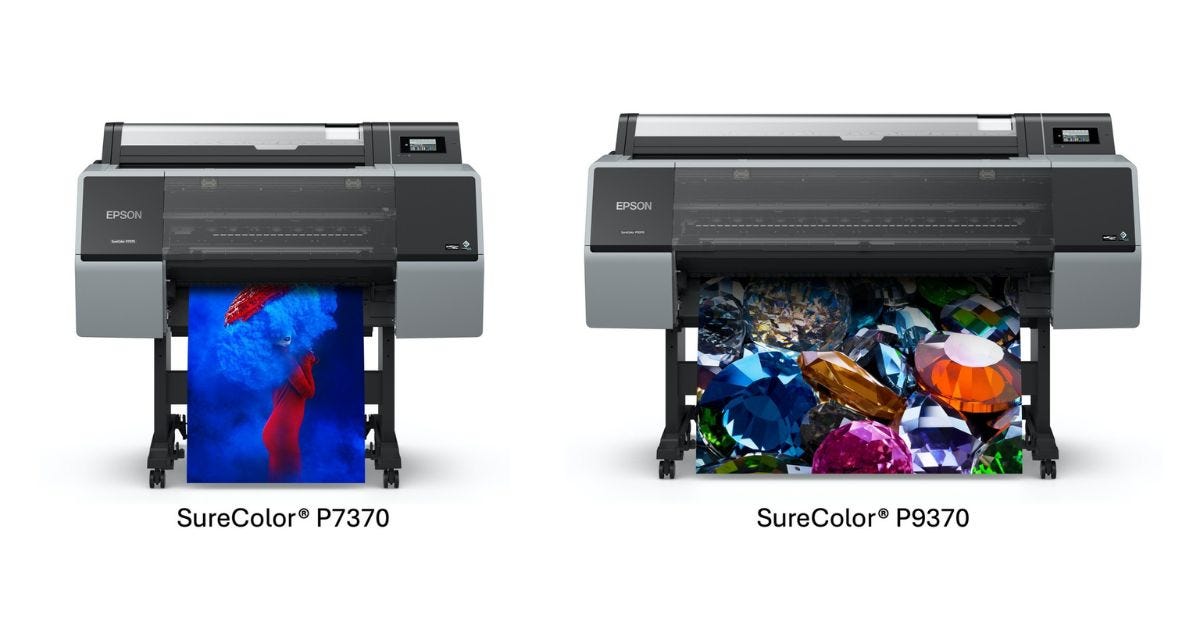 Epson Launches New SureColor P7370 and P9370 Photographic Printers