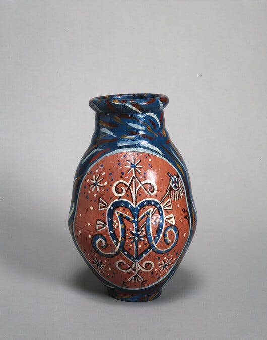 Ritual Jar (govi) for Ezili Freda