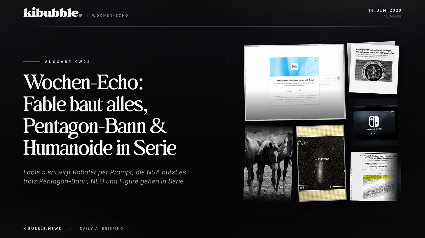 Wochen-Echo: Fable baut alles, Pentagon-Bann & Humanoide in Serie Wochen-Echo: Fable baut alles, Pentagon-Bann & Humanoide in Serie