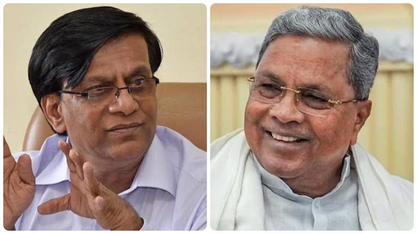 Karnataka CM Siddaramaiah's advisor admits to guarantees becoming a 'huge financial burden' Karnataka CM Siddaramaiah's advisor admits to guarantees becoming a 'huge financial burden'