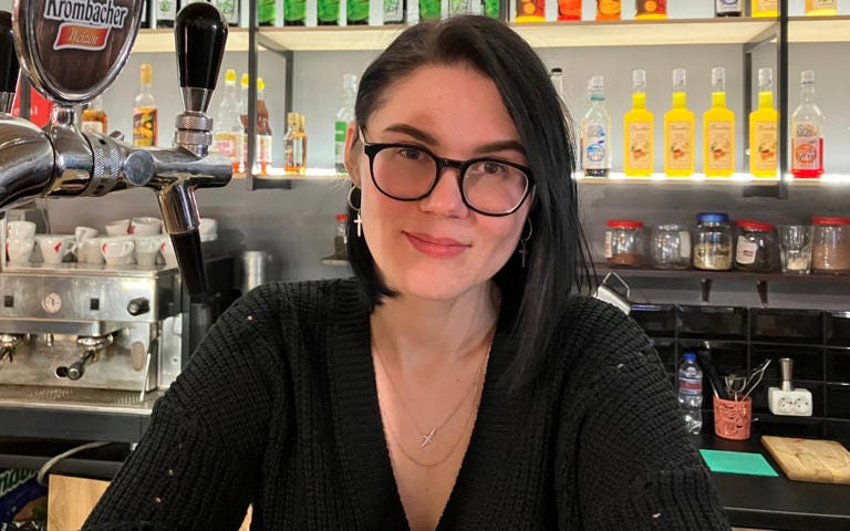 Anastasia Burlak used the codeword 'Negroni' while passing on information to her handler - Colin Freeman for The Telegraph Anastasia Burlak used the codeword 'Negroni' while passing on information to her handler - Colin Freeman for The Telegraph