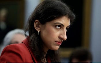 Federal Trade Commission chair Lina Khan. Khan's recent criticism of the US oil executive Scott Sheffield has been described as a 'smear' based on 'dubious evidence' Federal Trade Commission chair Lina Khan. Khan's recent criticism of the US oil executive Scott Sheffield has been described as a 'smear' based on 'dubious evidence'