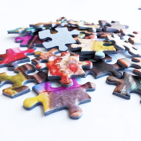 Bluebird Hidden Object Attic Jigsaw Puzzle