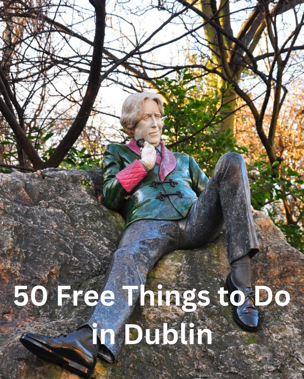 May be an image of 1 person and text that says "مسم 50 Free Things to in Dublin Do" May be an image of 1 person and text that says "مسم 50 Free Things to in Dublin Do"