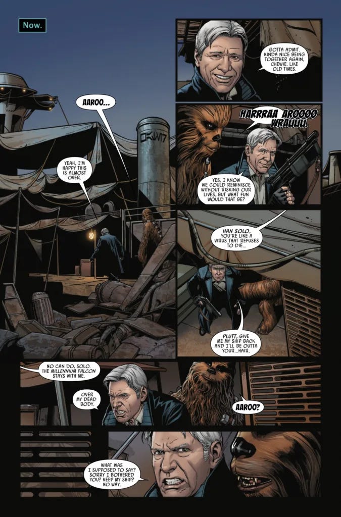 Star Wars Hunt for the falcon #5 page 6