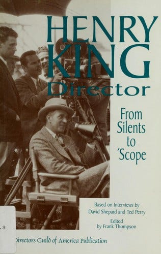 Henry King, director by King, Henry | Open Library