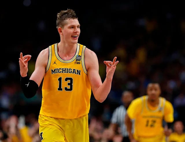 Moritz Wagner carries Michigan to title game - Yahoo Sports