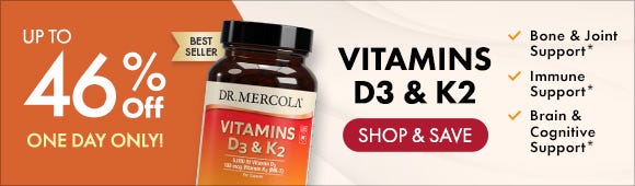 Get up to 46% Off on Vitamins D3 & K2