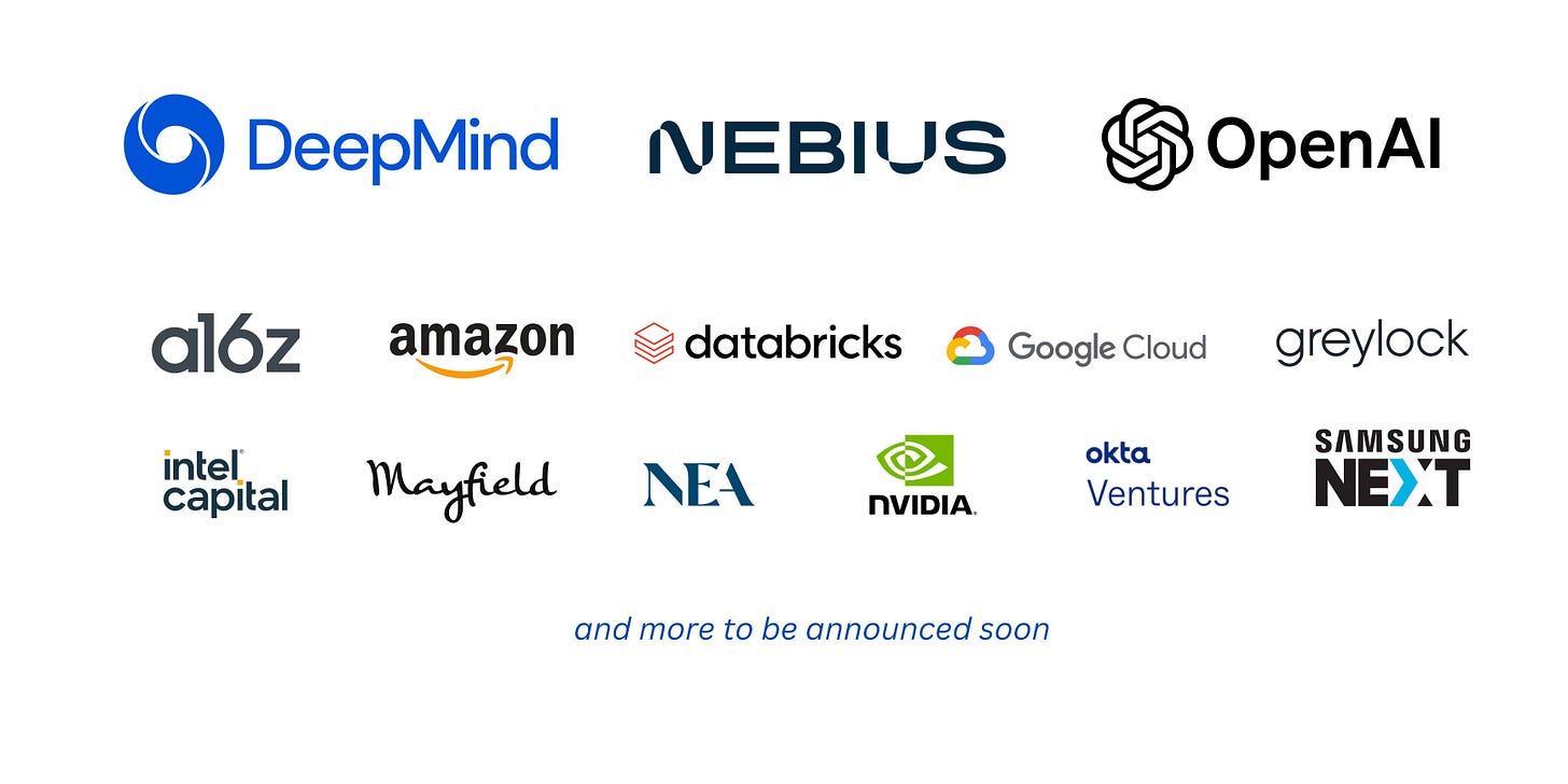 Our Partners - DeepMind, Google Cloud, NEBIUS, and more to be announced soon Our Partners - DeepMind, Google Cloud, NEBIUS, and more to be announced soon
