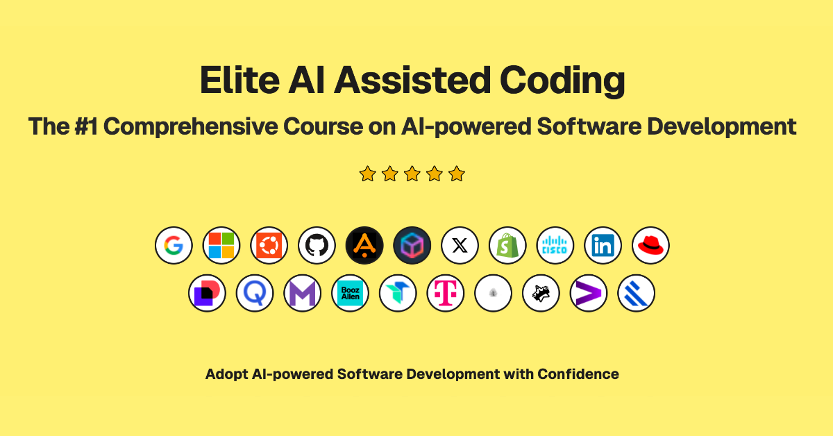 Elite AI Assisted Coding — Adopt AI-powered Software Development with Confidence Elite AI Assisted Coding — Adopt AI-powered Software Development with Confidence