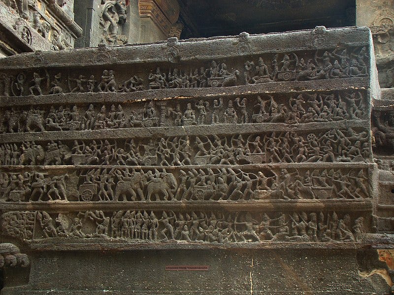 File:Depict of Mahabharat.JPG