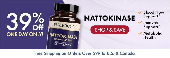 Get 39% Off on Nattokinase