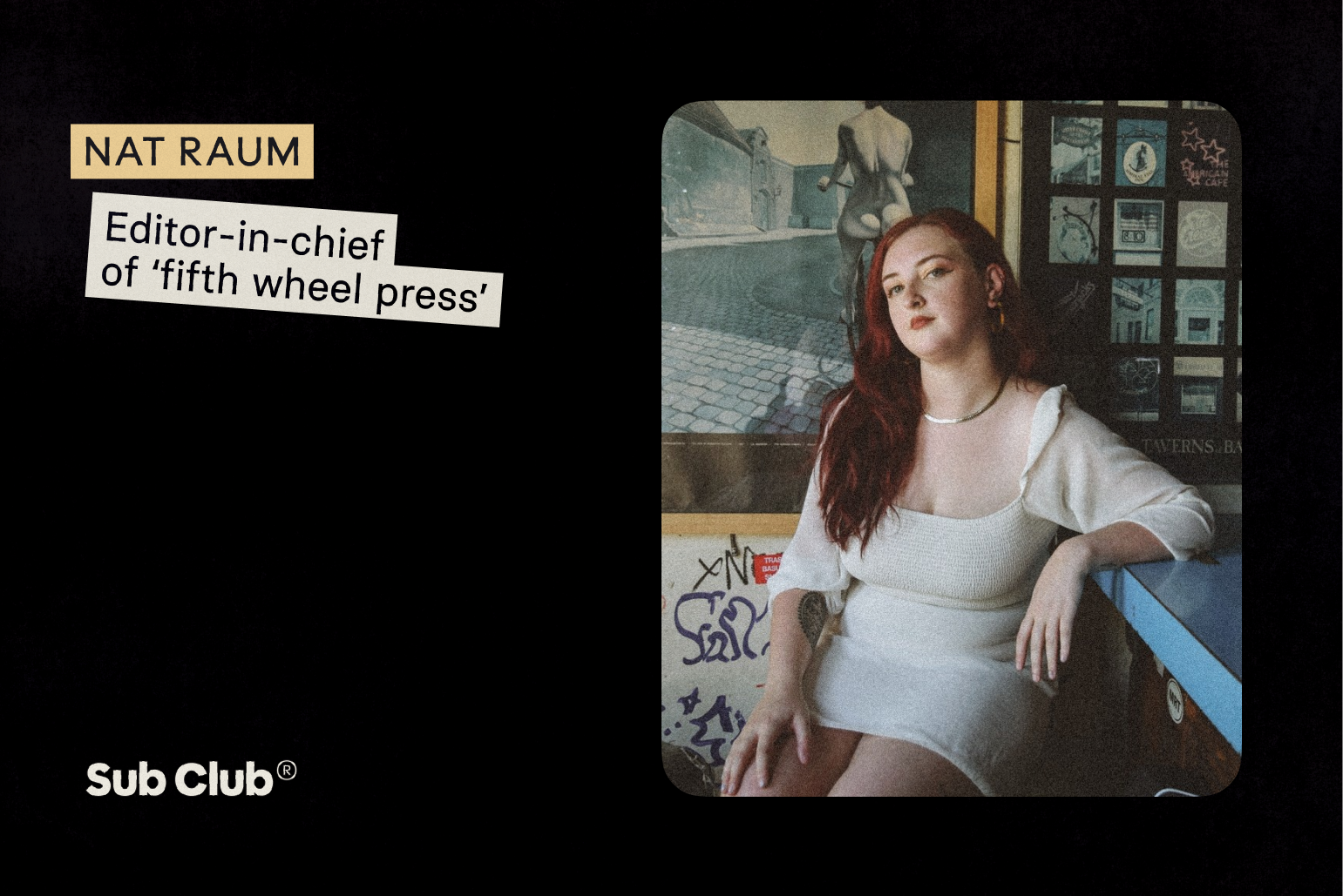 On Building a "Very Gay Lit and Art Space" with Nat Raum