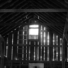 Visual Field Journal: Inside An Old Barn