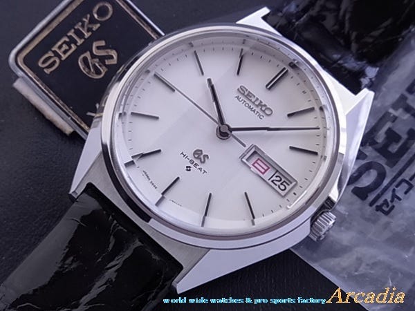◆デッド極限定 1971年諏訪精工舎製極最終型! Grand Seiko グランドセイコーGS56GAW/C稀少ゴールドメダル最初期GS基準規格合格品レアOH済♪