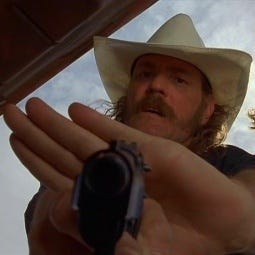 M.C. Gainey stars in "Breakdown," a 1997 thriller from Paramount Pictures.