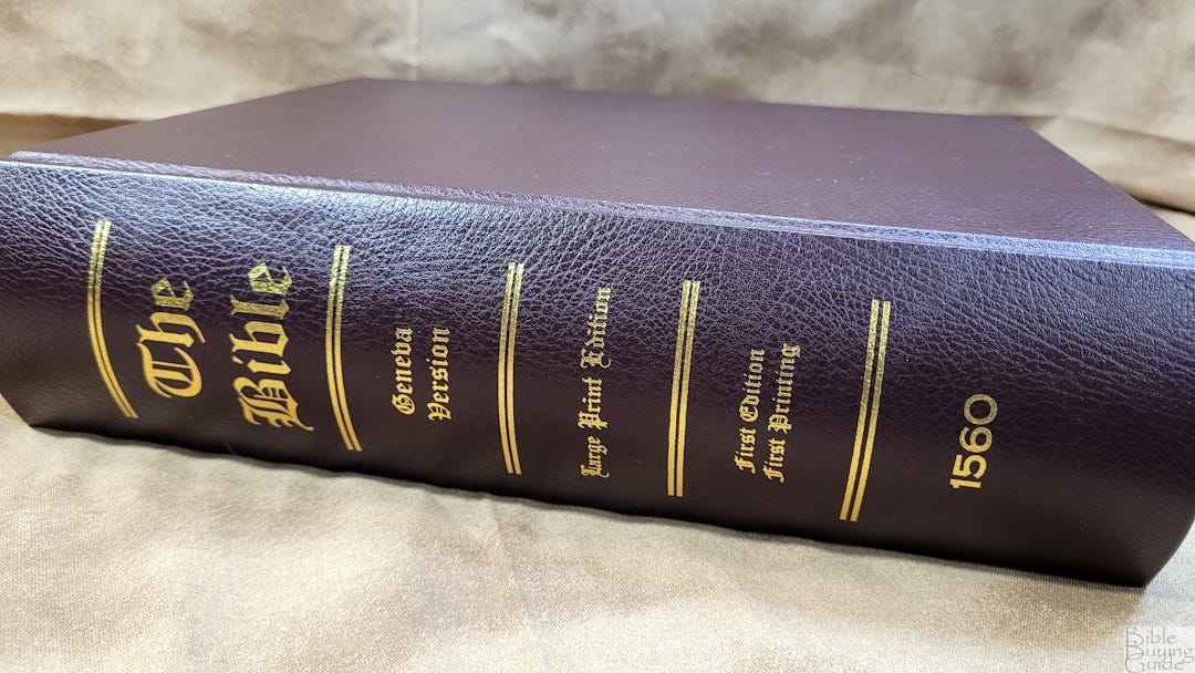 Correction: Satan's Little Season & The Geneva Bible