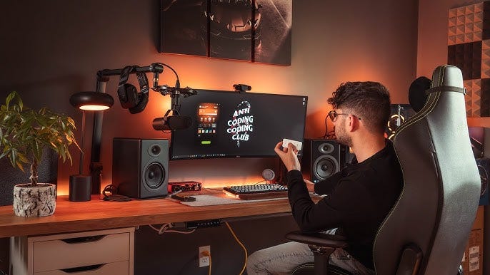 How To Light Your Desk Setup & Workspace | Philips Hue Smart Lights Setup
