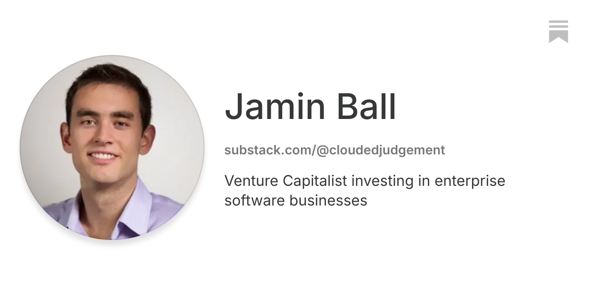 Jamin Ball | Substack