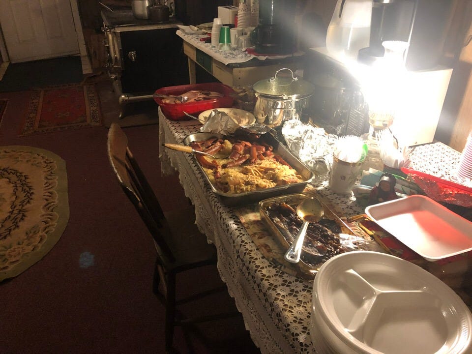 May be an image of food and indoor