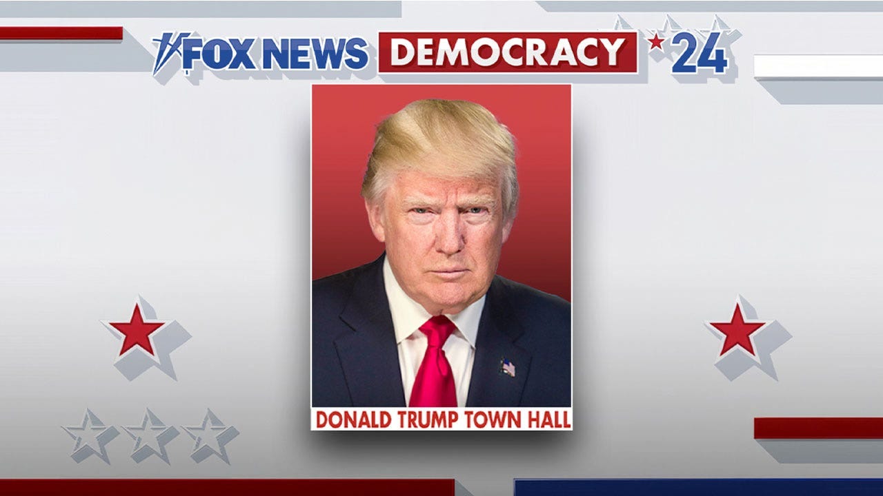 How and where to watch Donald Trump's town hall with Fox News' Sean Hannity
